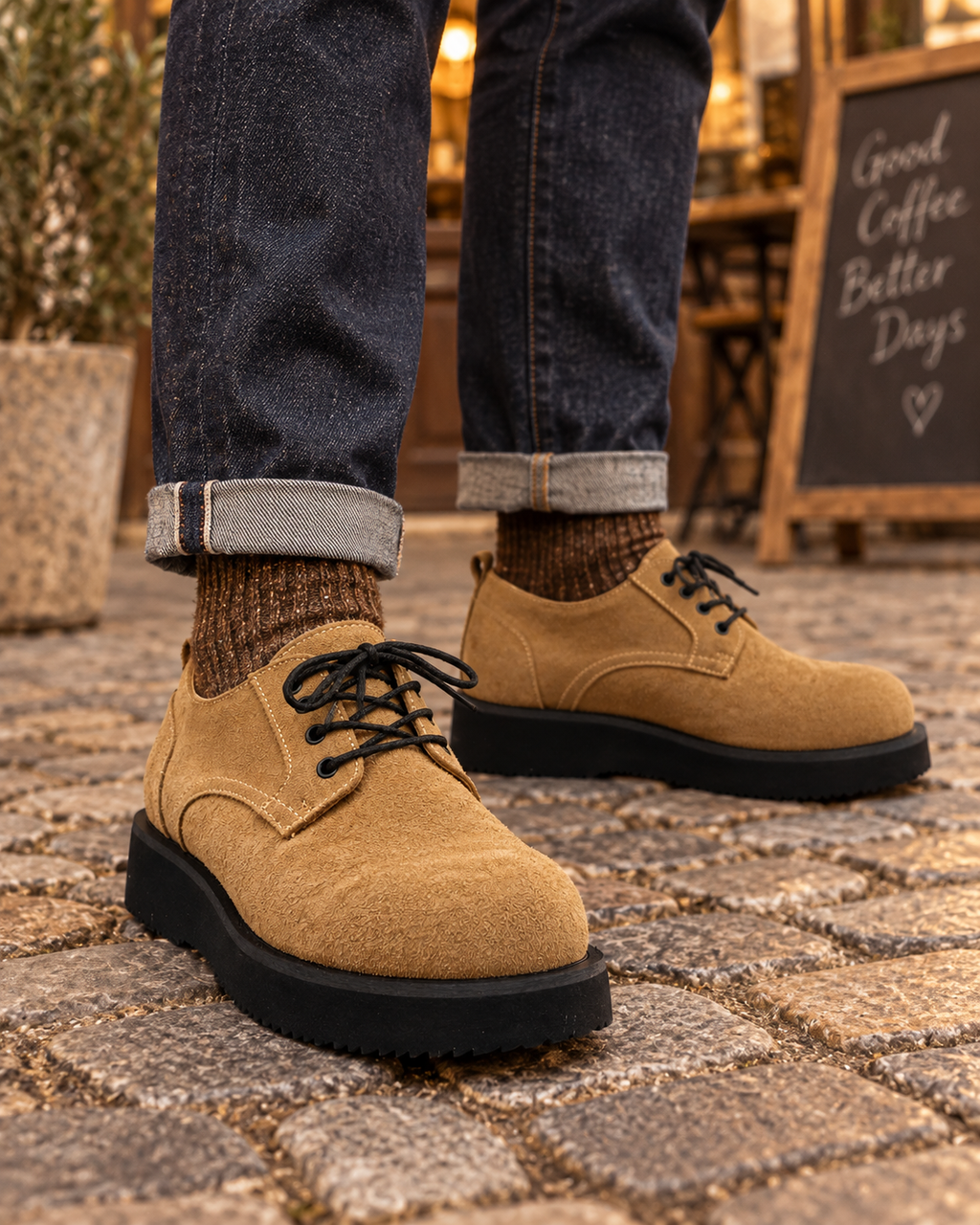 Dorsen — Chunky Derby Shoes