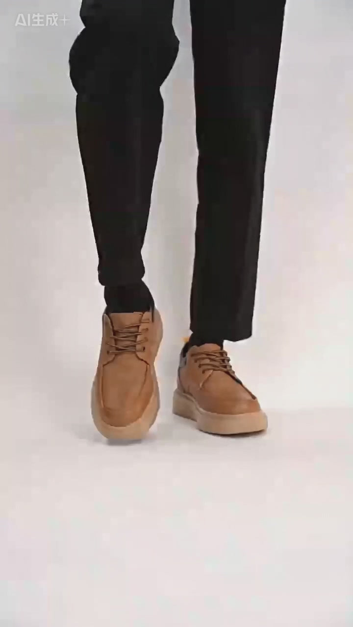 Brixton — Moc-Toe Leather Shoes