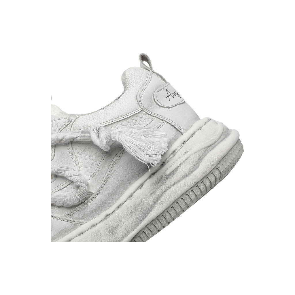 VERTARO A19 Light gray sneakers, heel detail