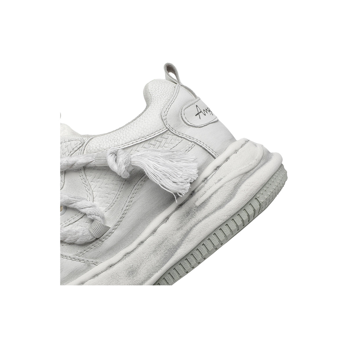 VERTARO A19 Light gray sneakers, heel detail
