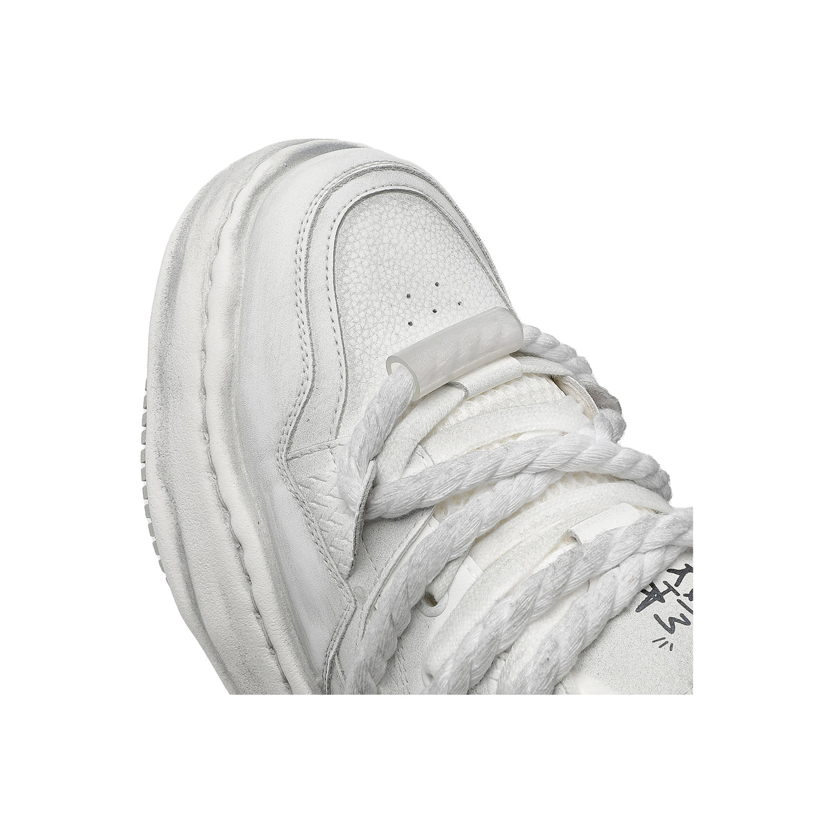 VERTARO A19 Light gray sneakers, toe and lace detail